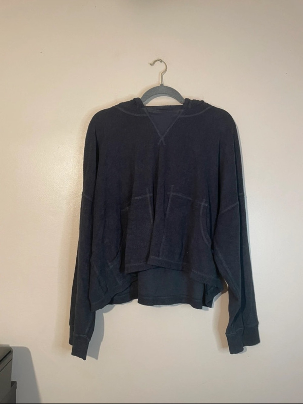 Free People Movement size medium black hoodie